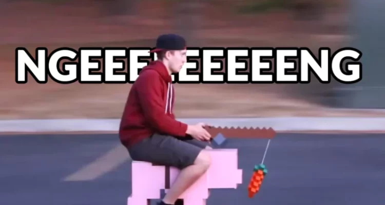 Pig Minecraft yang Bisa Ditunggangi dan Berjalan 32 km/h