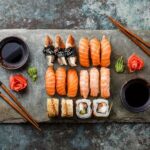 Ilustrasi sushi.(SHUTTERSTOCK)